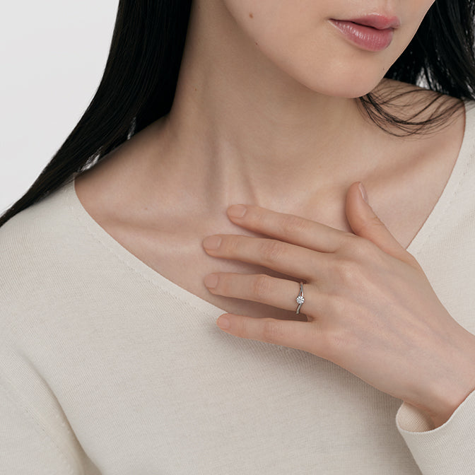 UIZAKURA #3115 | Engagement Rings | NIWAKA Online Store