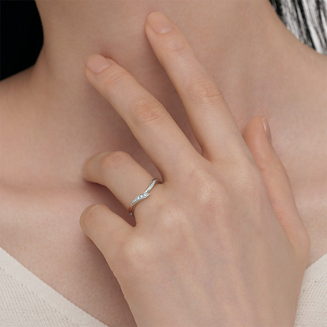 UIZAKURA #3116WD #3117 | Wedding Rings | NIWAKA Online Store