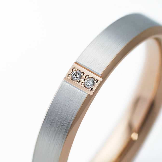 HARMONY #YW121 #YW122KD | Wedding Rings | NIWAKA Online Store
